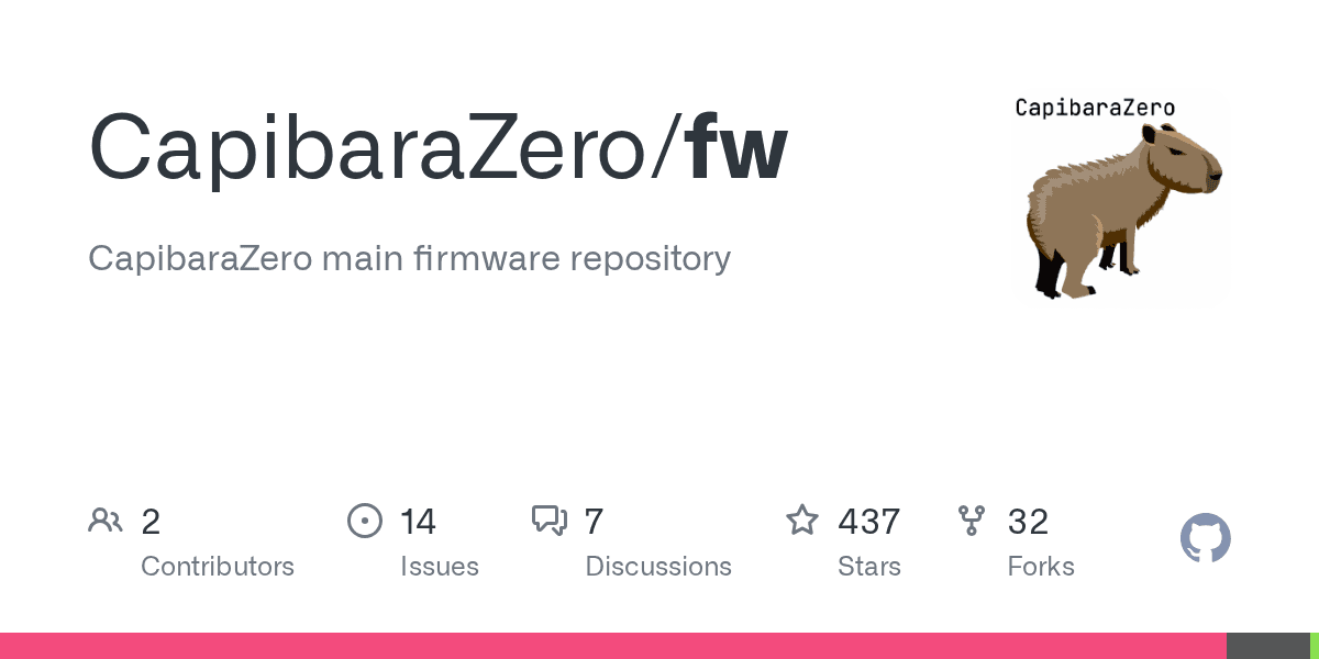 CapibaraZero — Open-Source Flipper Zero Alternative - image 1