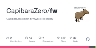 CapibaraZero — Open-Source Flipper Zero Alternative