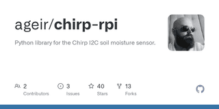 Chirp-RPi Python Library for Raspberry Pi