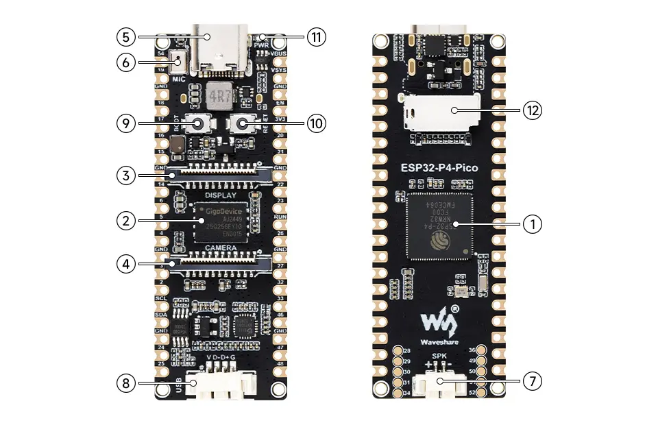 Waveshare ESP32-P4-Pico - image 1