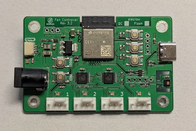 ESP32 WiFi Fancontroller