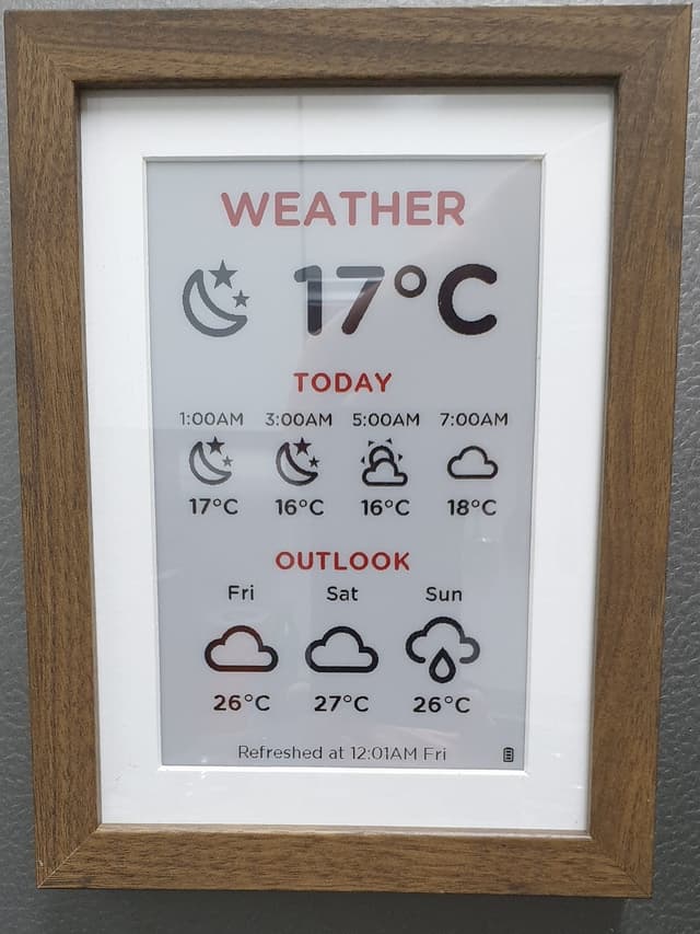 ESPHome eInk Weather & Tasks Boards for Home Assistant
