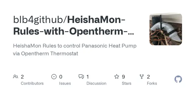 HeishaMon OpenTherm Thermostat Control
