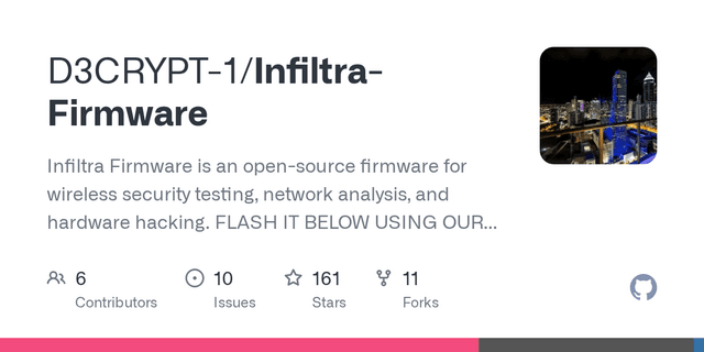 Infiltra RF Security Toolkit for T-Embed CC1101