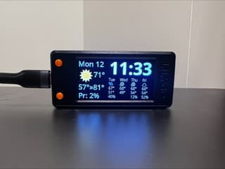 ESPHome Weather Display for T-Display S3