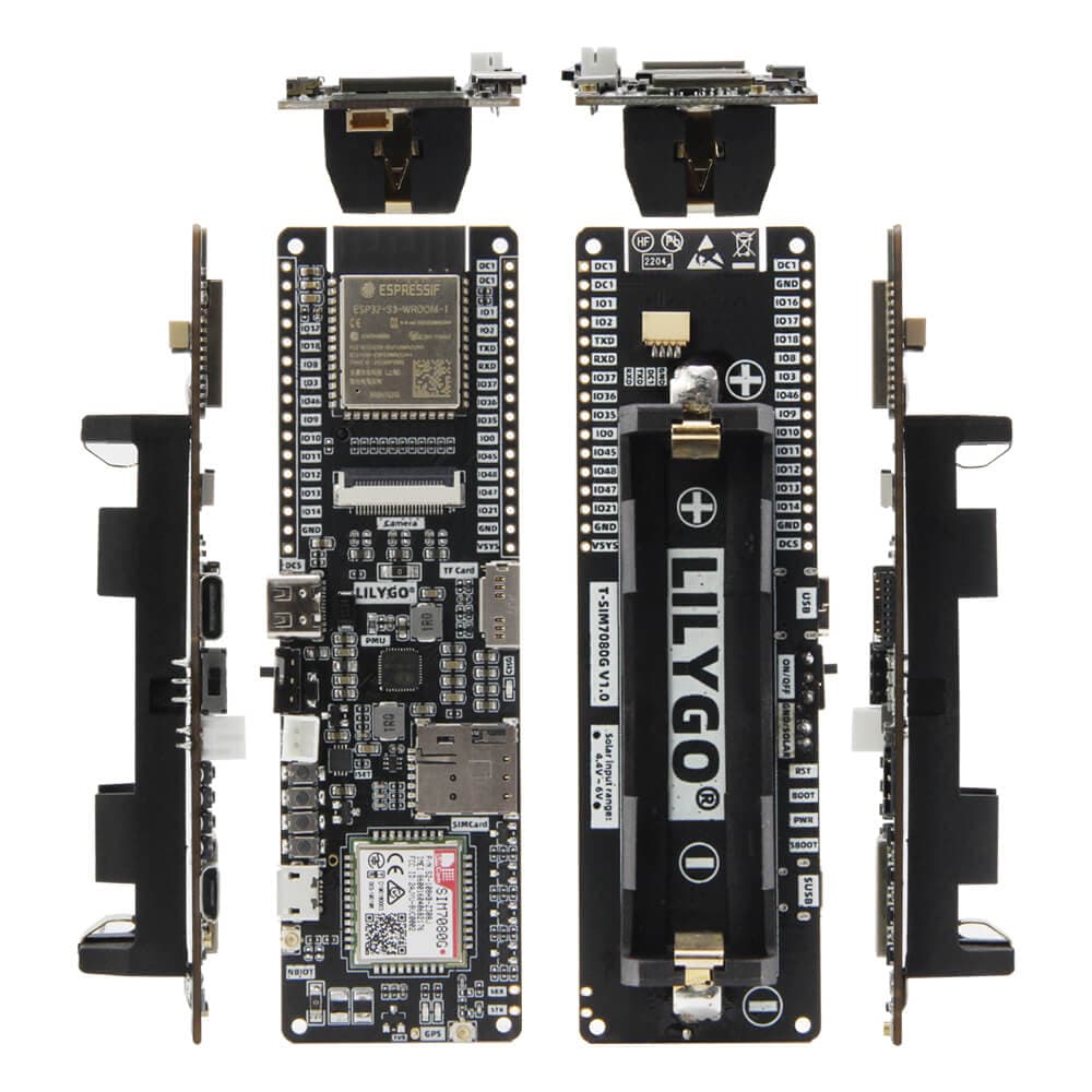 T-SIM7080G-S3 Solar-Powered NB-IoT Remote Sensor Node - image 1