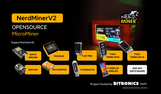 NerdMiner v2 Bitcoin Solo Miner