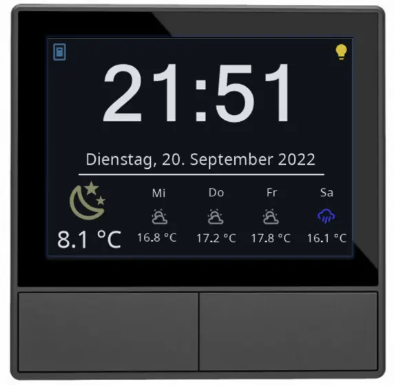 NSPanel Lovelace UI — Home Assistant Dashboard on Sonoff NSPanel