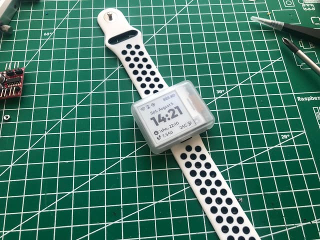qpaperOS — E-Ink Smartwatch Firmware for T-Wrist