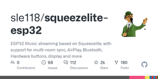Squeezelite-ESP32 Multi-Room Audio