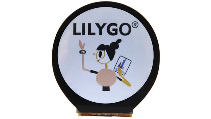 LVGL Analog Clock for T-RGB Round Display - image 1