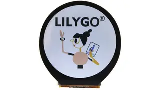 LVGL Analog Clock for T-RGB Round Display