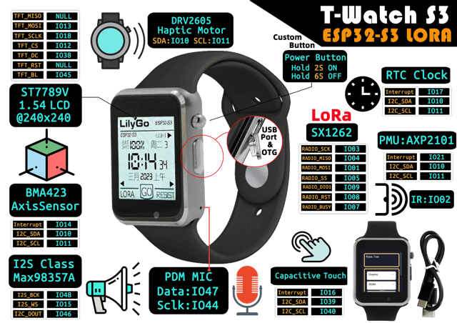 T-Watch S3 ESPHome Integration for Home Assistant - image 1