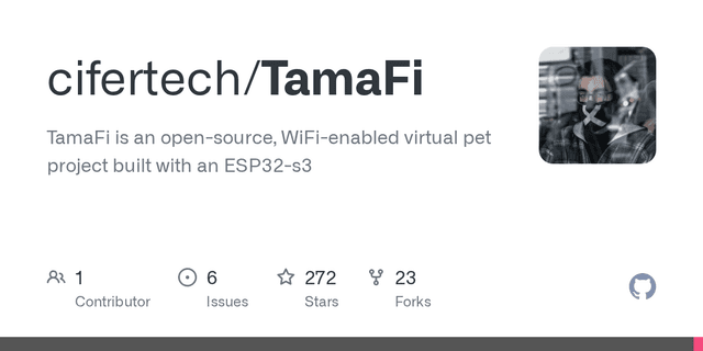 TamaFi — WiFi-Powered Virtual Pet
