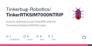 TinkerRTK Cellular NTRIP with SIM7000