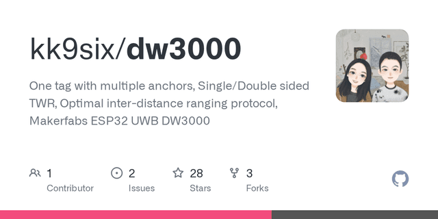 UMotion: Multi-Anchor UWB Ranging with DW3000