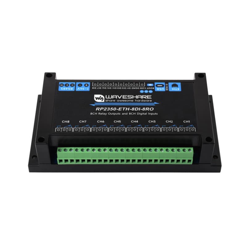Waveshare RP2350-ETH-8DI-8RO - image 1